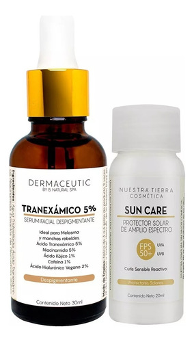 Ácido Tranexámico 5% Para Ojeras, Melasma Envio Directo 