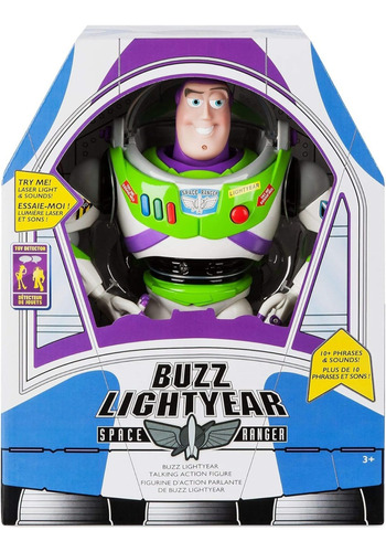 Juguete Buzz Lightyear Disney Pixar Interactivo