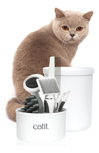 Cat It Grooming Kit De Aseo Para Gatos De Pelaje Corto