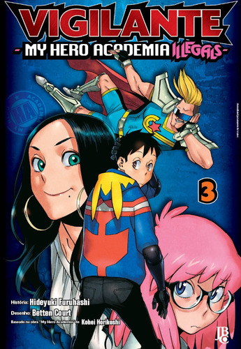 Vigilante My Hero Academia Illegals Vol. 03, de Furuhashi, Hideyuki. Japorama Editora e Comunicação Ltda, capa mole em português, 2020