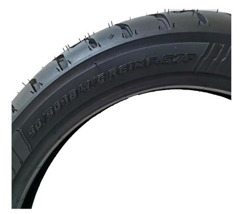 Pneu Moto Ira Aro 18 Quiz Gp 90/90-18 57p Tt - Traseiro