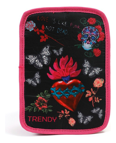 Cartuchera Trendy Escolar Infantil Rígida Niñas Organizador