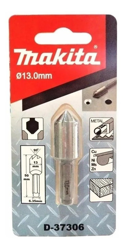 Imagem 2 de 2 de Escareador Para Madeira E Metais D-37306 Makita
