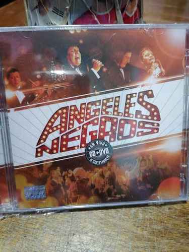 Cd Los Angeles Negros En Vivo Cd Y Dvd