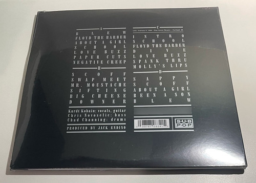 Nirvana - Bleach - 20th Deluxe Duplo Vinil 180g , Gatefold
