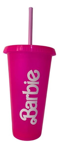 5 Vaso Barbie Personalizado Colores Liberty Tipo Starbucks