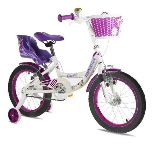Bicicleta Topmega Flexygirl Rodado 16 Infantil Niña 
