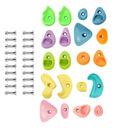 comprar Juego De Agarres Para Escalada En Roca, Agarres Para