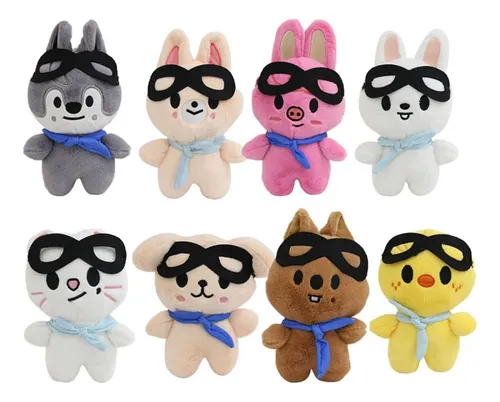 B- 8 Pcs-peluche Skzoo,peluche Hyunjin Stray Kids Regalos