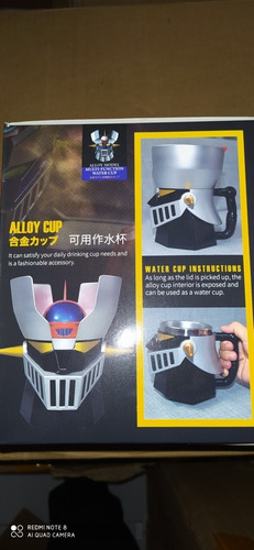 Taza Mazinger Z Coleccionable