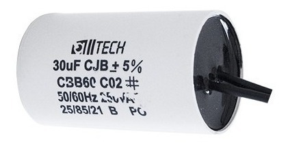 Capacitor De Partida P/ Motor Portão  30uf 250vac