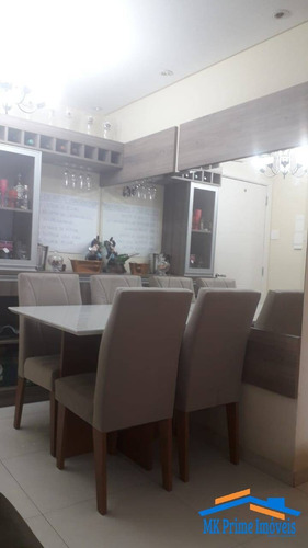 Imagem 9 de 15 de Apartamento No Centro De Osasco No Condomínio Altos Do Estoril 60m² ! - 1773