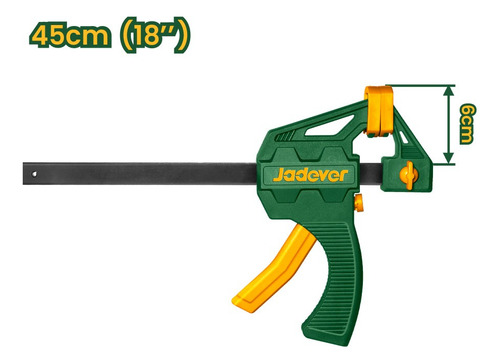 Prensa Sargento Rápida 18 Pulgadas 60x450mm Jadever