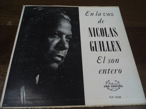 Lp Vinilo - Nicolás Guillén - El Son Entero - Poesías