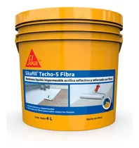 Comprar Membrana Impermeable Para Techos Sikafill Techo -5 Fibra 4l