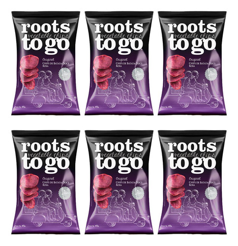 Roots To Go Purple Sweet Potato Kit Com 6un 45g