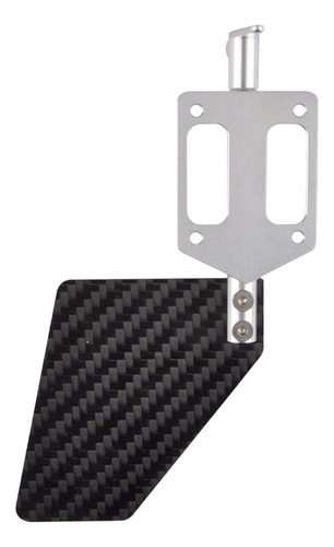 Dirección De Timón Y Placa De Fibra De Carbono Rc