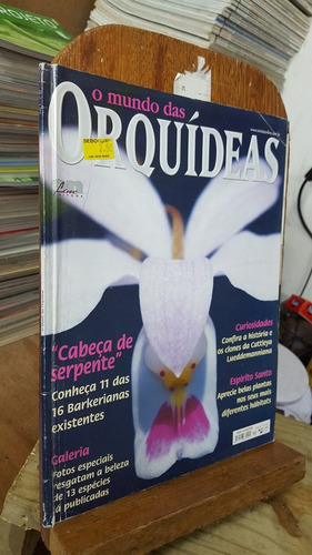 Revista O Mundo Das Orquídeas 40 - Cabeça De Serpente