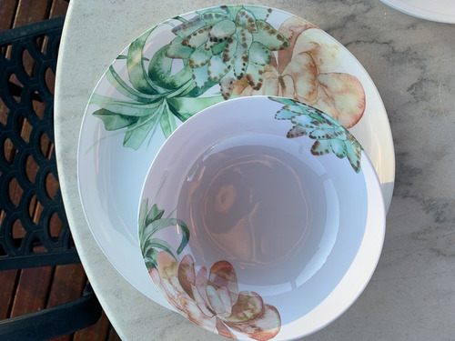 Imagen 5 de 9 de Bowl De Melamina Blossom X 4 Unidades