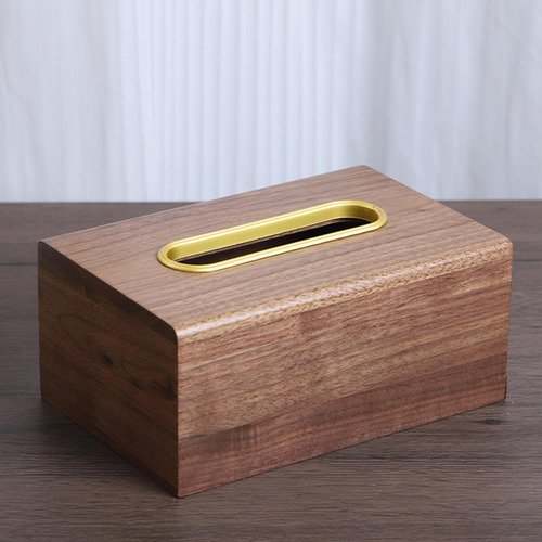Soporte De Caja De Pañuelos Caja De Tejido De Madera C