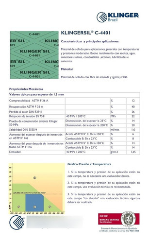 Junta Para Brida De 4 S150 Un Par