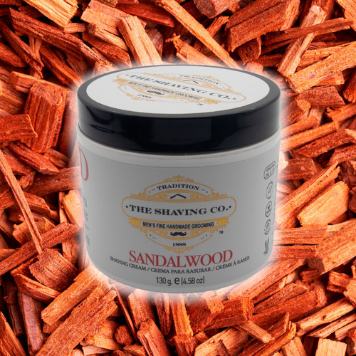 The Shaving Co Kit X 2 Crema Para Afeitar Sándalo Cream