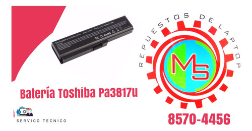 Batería Toshiba Pa3817