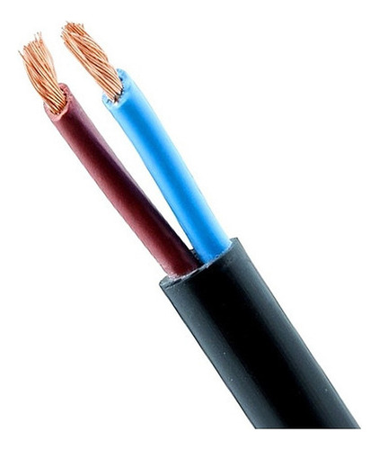 Cable Tipo Taller 2x10 Mm Normalizado Iram 2 X 10 X 25 Mts