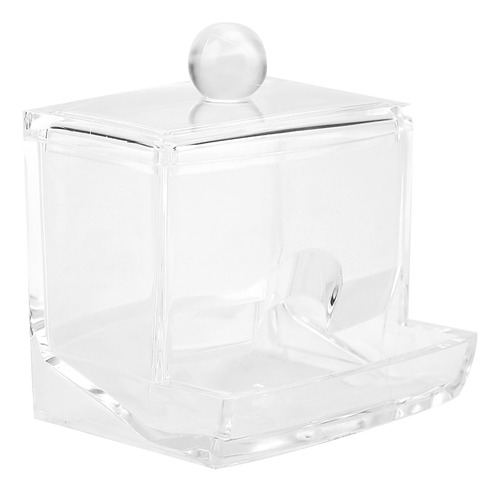 Estuche Para Bastoncillos De Algodón Para Maquillaje, Acríli