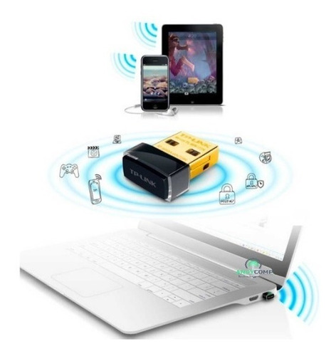 Adaptador Usb Nano Inalambrico N150mbps Tl-wn725n Lapto Pc