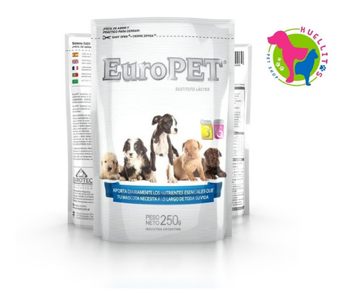 Sustituto Lácteo/leche Perro Europet X250gr. - E/g Z/oeste