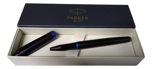 Lapicera Roller Parker Im Vibrant Rings Marine Blue