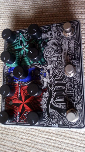Pedal Electro Harmonix Tone Tattoo Delay Chorus E Distorção (Usado)