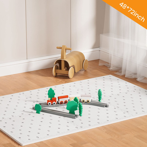 Tapete De Juego Para Bebés Extra Grande - 4ft X 6ft