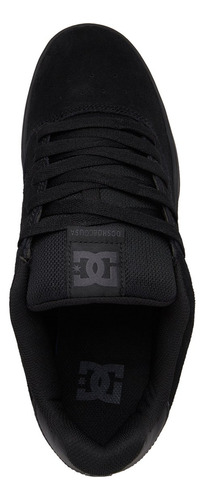 Tenis Totalmente Negros Hombre Dc Shoes Central Original