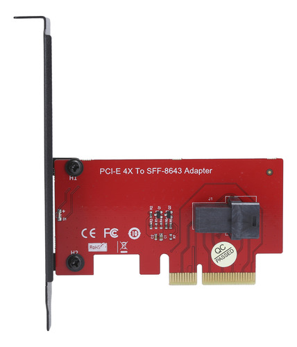 Accesorio Informático Sff-8643 A Tarjeta Adaptadora Pci-e 4x