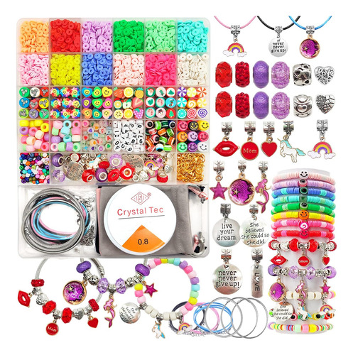 Leitait Kit Para Hacer Pulseras Con Cuentas Surtidas, 3000 P