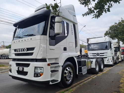 Imagem 2 de 19 de Iveco Stralis 460 6x2 Ano 2011 Teto Alto Sem Arla E S10