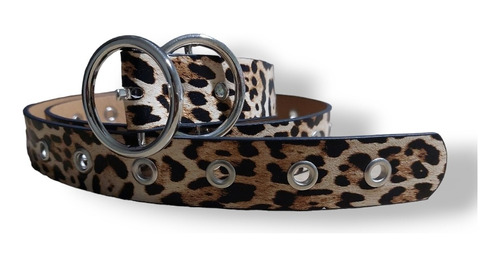 Cinturon Animal Print Ecocuero