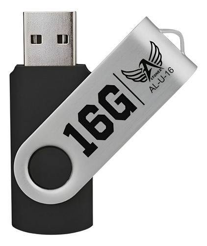 Pendrive Altomex AL-U-16 16GB 2.0 Pen Drive preto 16 gigas bytes