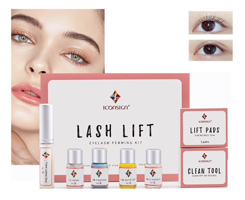 Kit Lash Lifting Rizado Original Iconsign Caducidad De 1 Año