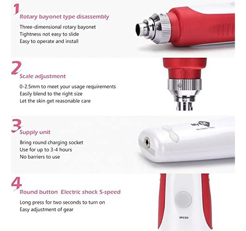 Dermapen Dr. Pen Mym + 2 Cartuchos Microagujas Microneedling