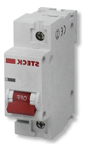 Disjuntor Steck Din Unipolar 80a Sd1 C Sdd1c80