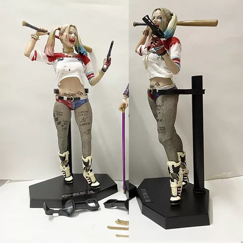 Boneca Arlequina Harley Quinn 30cm.