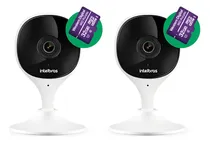 Comprar 2x Camera Wifi Imx C Intelbras + 2 Micro Sd 32gb Wd Purple