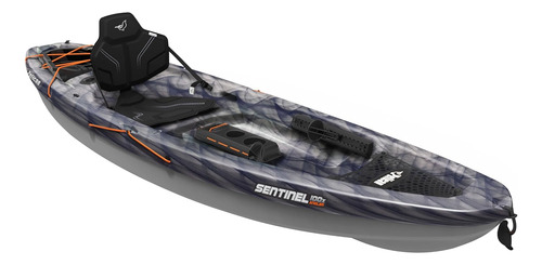 Sentinel 100x - Kayak De Pesca Sentado En La Parte Superior,