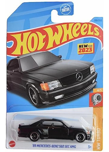 Hot Wheels '89 Mercedes Benz 560 Sec Amg, Hw Turbo