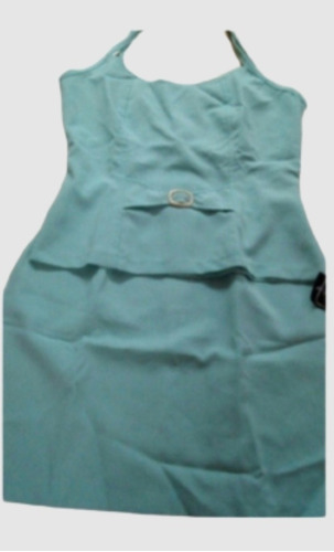 Conjunto  Casual De Falda  Verde Agua Marina