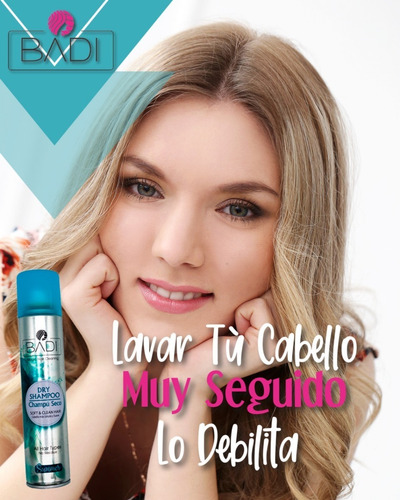 Imagen 1 de 3 de Shampoo En Seco Badi Summer X 200 Ml - mL a $120