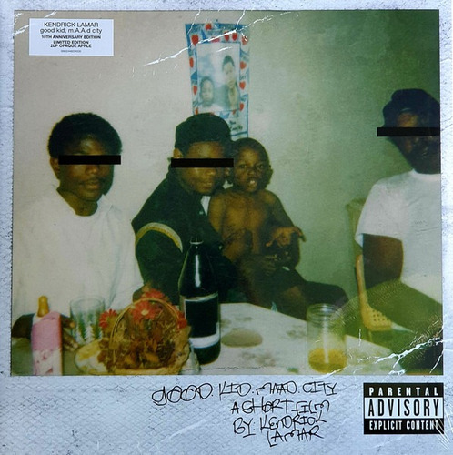 Kendrick Lamar Good Kid, M.a.a.d City Vinilo Nuevo